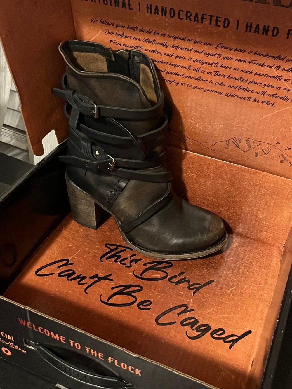 Freebird mid-calf boot